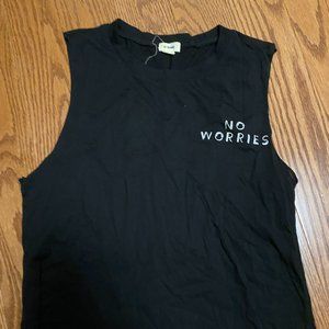 Cropped Muscle T-Shirt